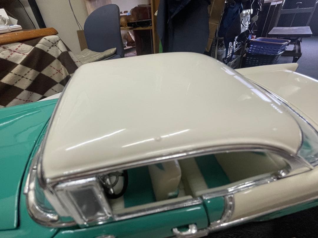 シボレー　ベルエア　1/18 箱あり　美品(1956) ダイキャストメタル