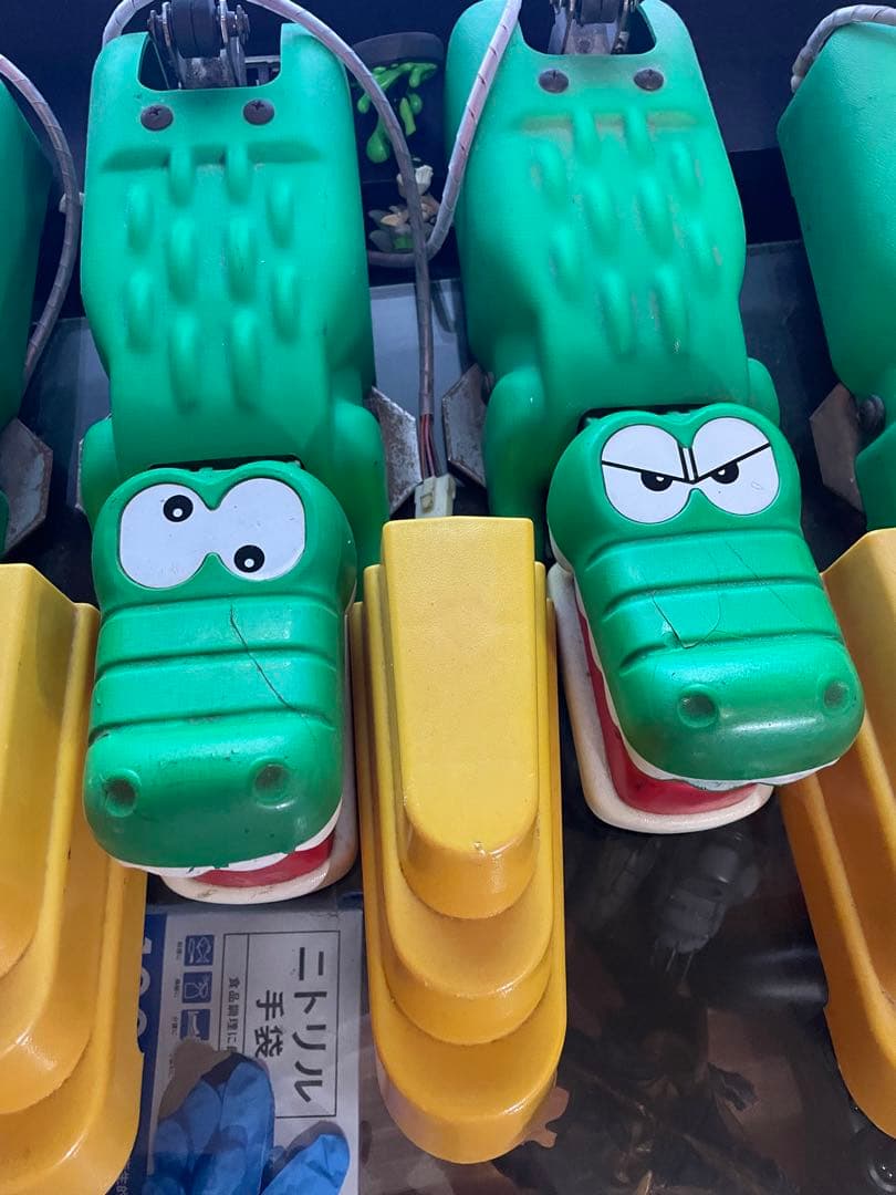 ワニワニパニック　ufoキャッチャー　ワニ　フィギュア