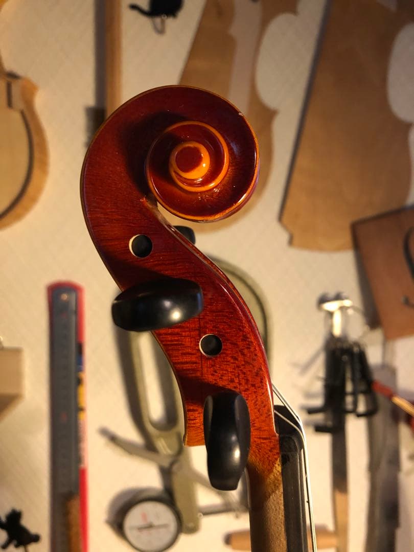【駒&魂柱調整済】Suzuki分数バイオリンNo210 1/2 2018