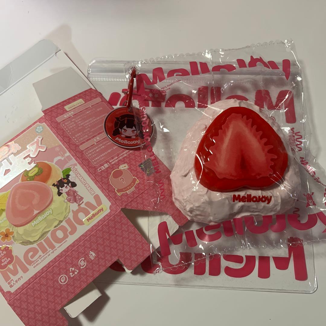 【メロジョイ】クリームまみれ大福 ストロベリー【Mellojoy】