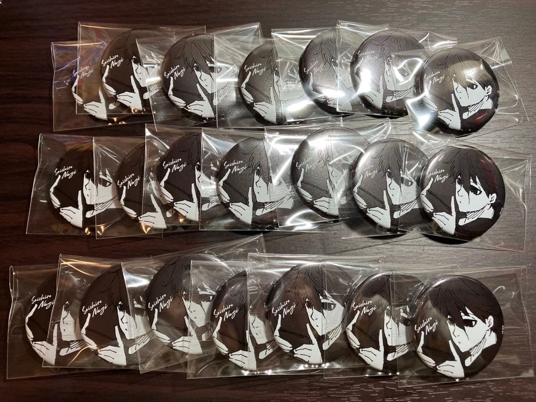 ブルーロック シークレットメタル缶バッジ 凪誠士郎　21点