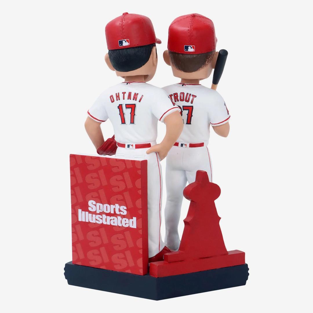 【大谷翔平/トラウト/スポーツ雑誌/表紙/ボブルヘッド】エンゼルス/100個限定