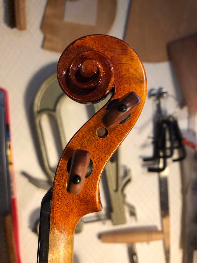 【駒&魂柱調整済】カルロジョルダーノ分数バイオリン VS-2 1/8