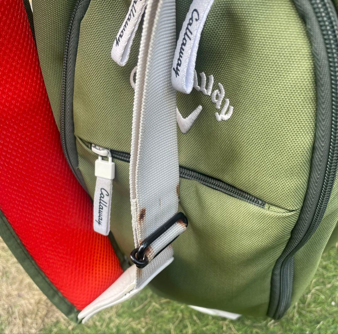 キャロウェイ アドバンス キャディバッグ 22 JM カーキ　中古