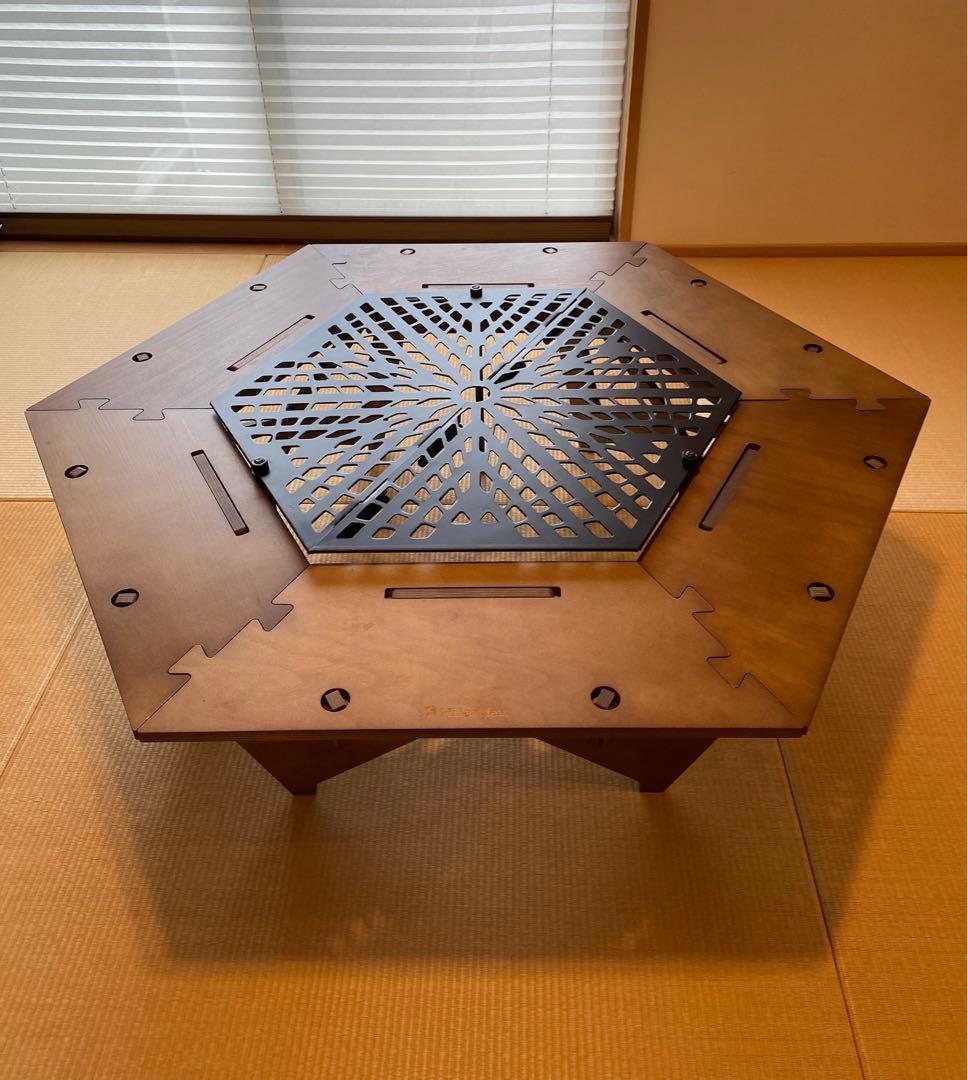 ハイランダー　ヘキサゴンテーブルセット