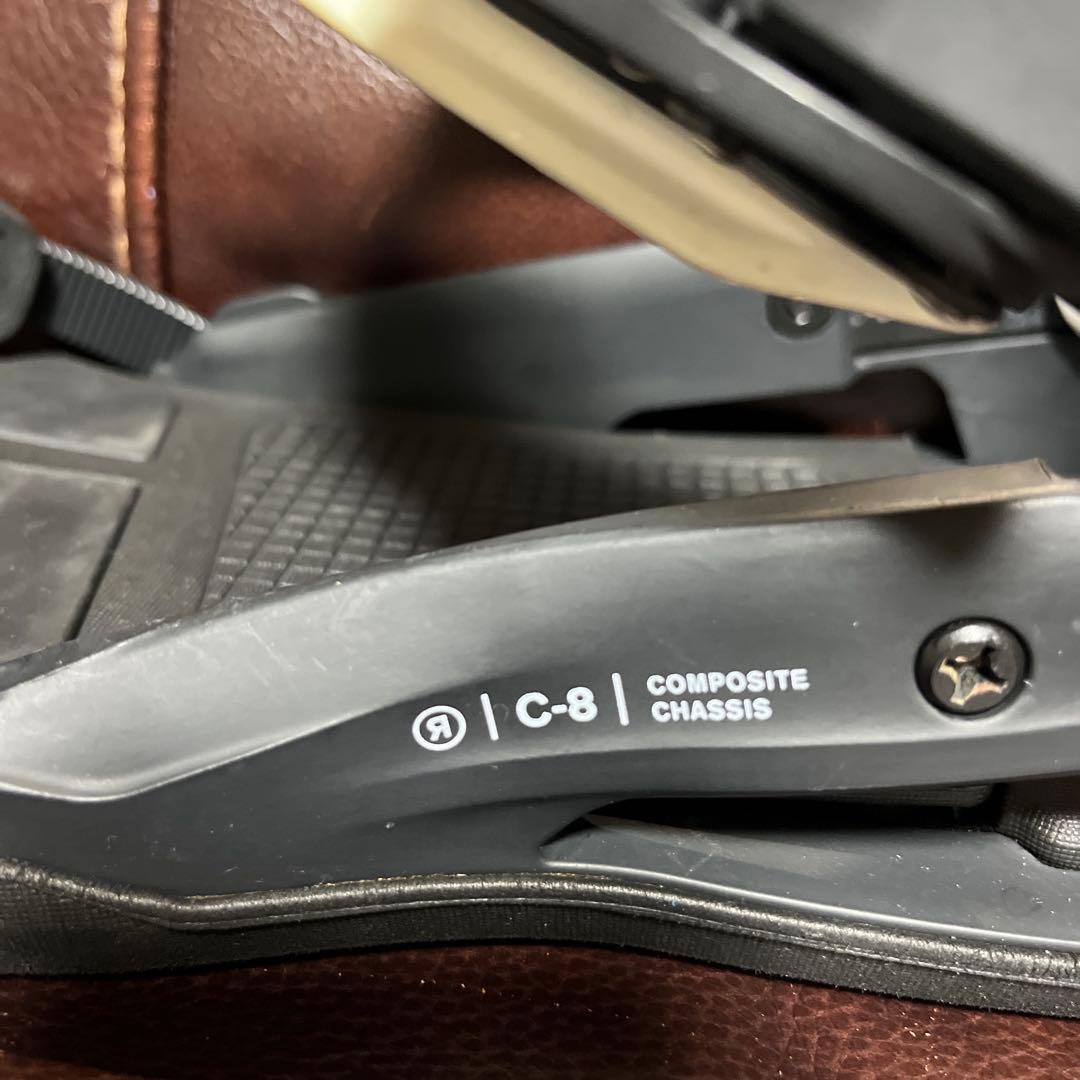 2022モデル RIDE C8 サイズM スノーボードバインディング