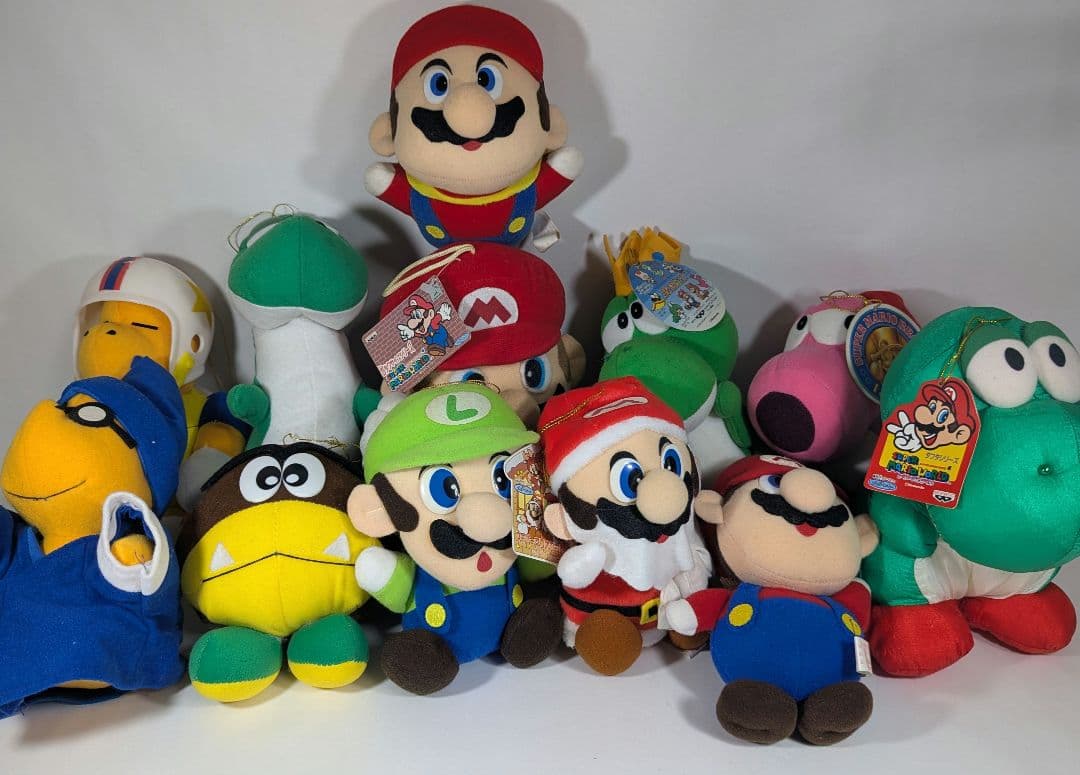 スーパーマリオ ぬいぐるみ まとめ売り レア含む