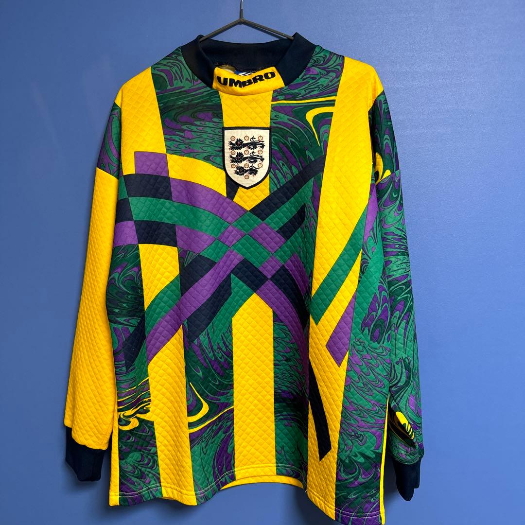 95-96イングランド代表キーパーユニフォーム　UMBRO