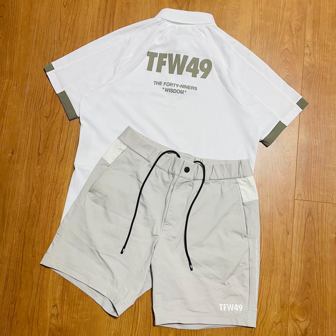 TFW49 セットアップ　M junhashimoto ゴルフ ホワイト　グレー