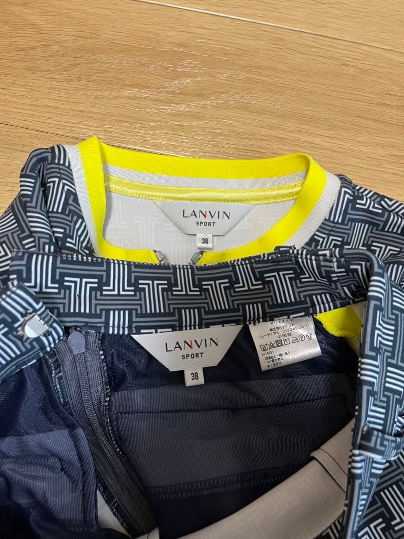 LANVIN SPORT♡ゴルフ♡ジャケット＆スカートセット 38＆XS
