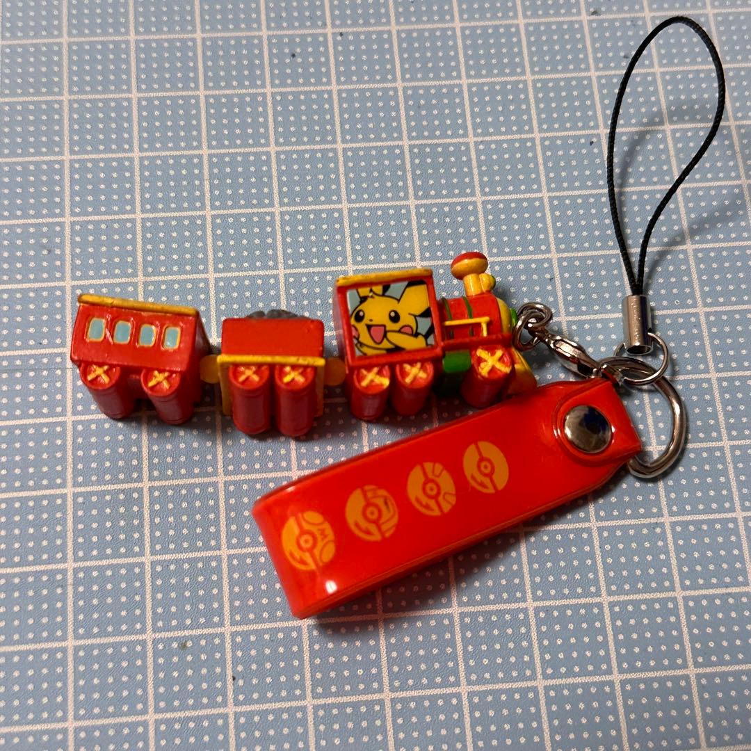 ポケモン　ポケパーク　ピチュー　ストラップ　レトロ