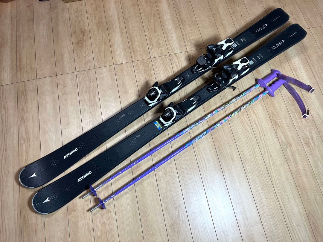 スキー セット アトミック atomic CLOUD7 / 155cm /計3点