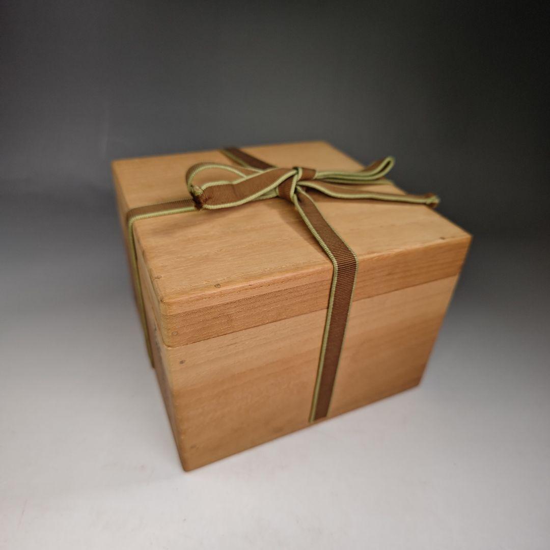 イ361 茶碗『萩焼　加藤弥右衛門造』『鵬雲斎　極箱　花押』茶道具　抹茶碗