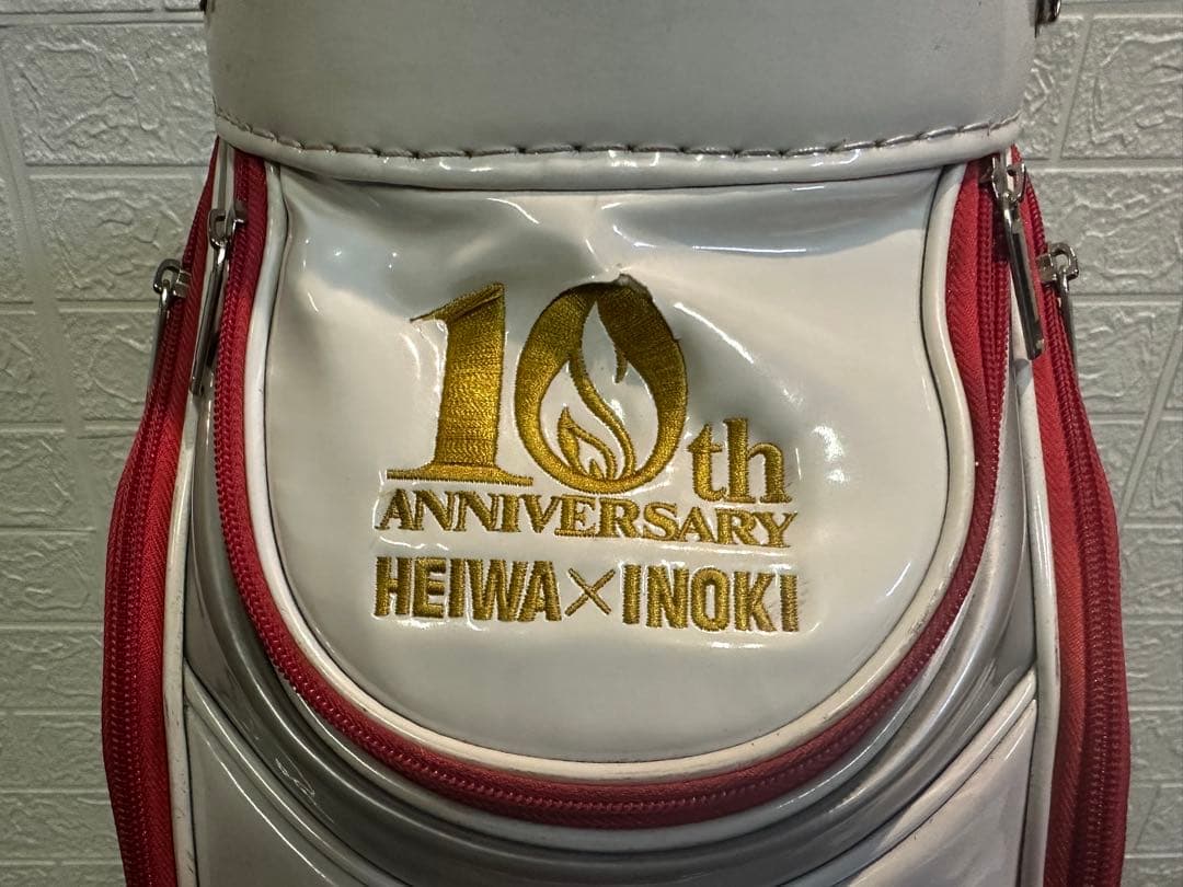 10周年記念 HEIWA×INOKI アントニオ猪木 キャディバッグ フードなし