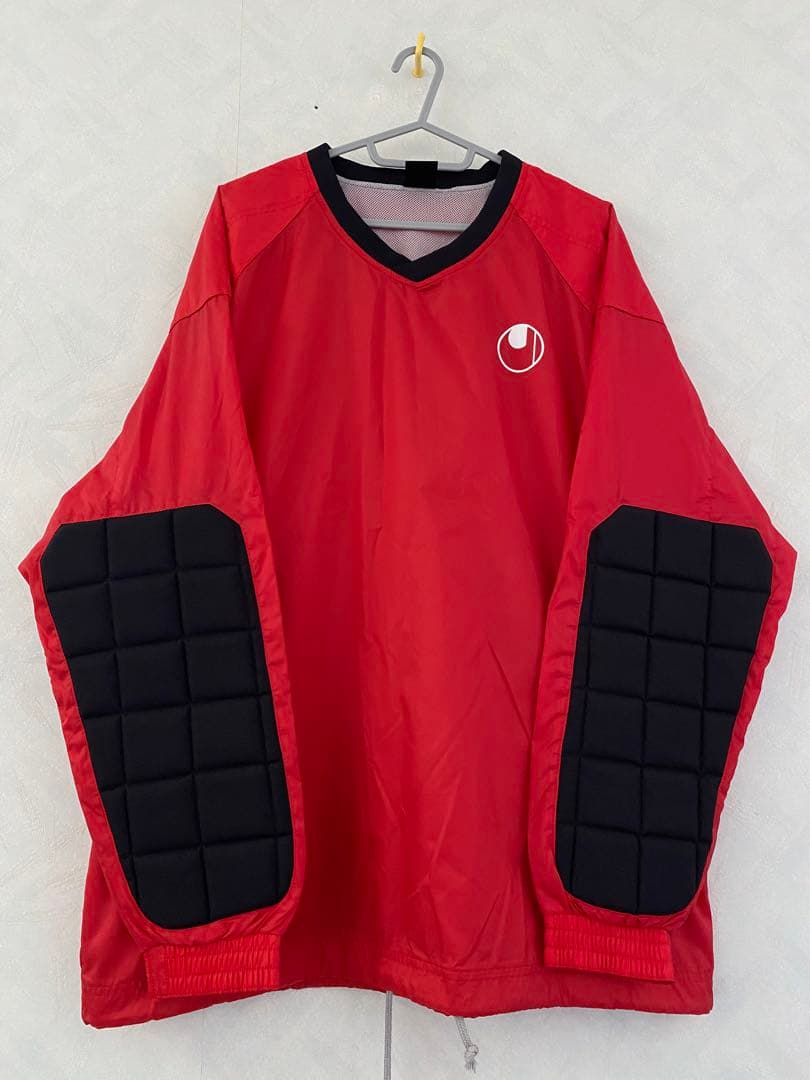 美品 uhlsport GKウインドアップジャケット サイズL ウールシュポルト