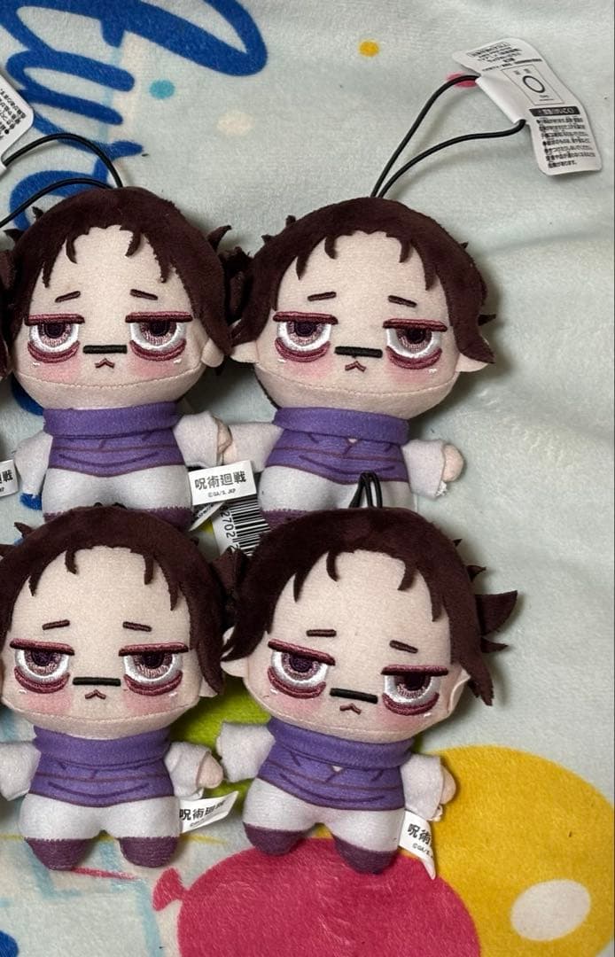 呪術廻戦 ちょぴぬいぷち ぬいぐるみ　マスコット　脹相　4点セット