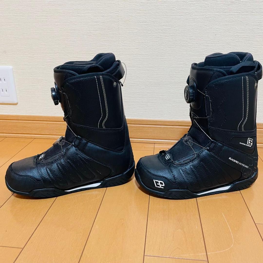 【美品】BLACK PRO スノーボード ブーツ BOA付　26cm