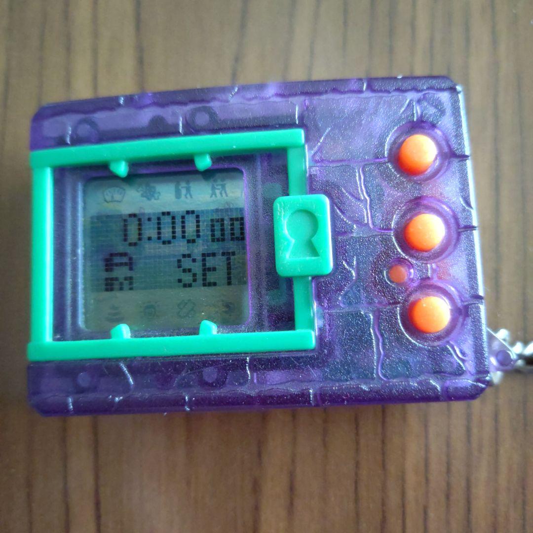 初期デジタルモンスター1997 スケルトンパープル