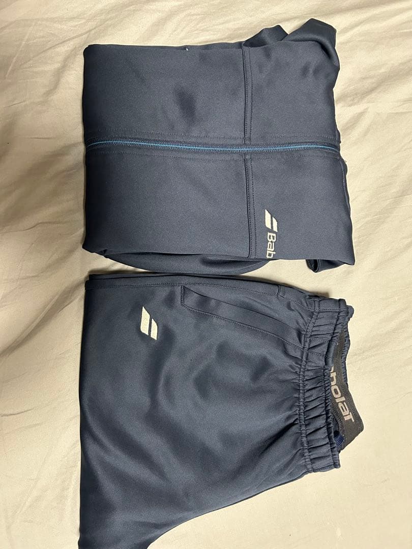 テニス ジャージ バボラ セットアップ 上下セット XLサイズ ネイビー