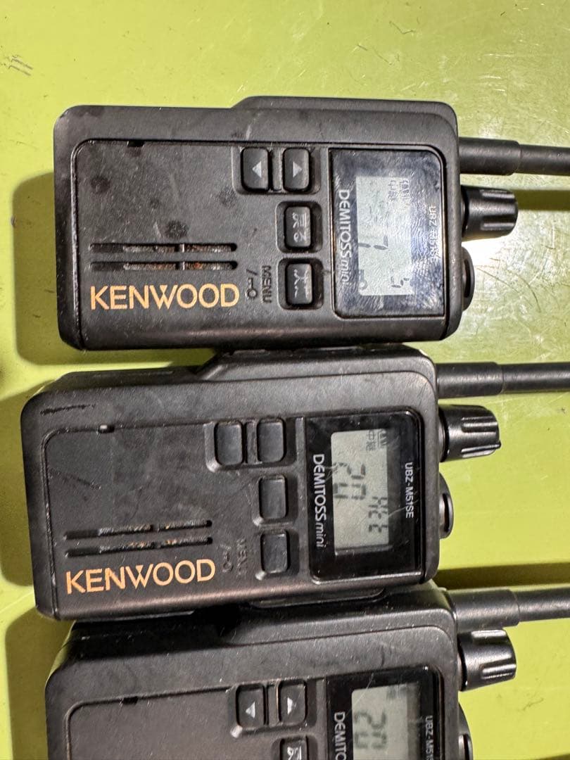 無線機 トランシーバー KENWOOD UBZ-M51SE 4台セット