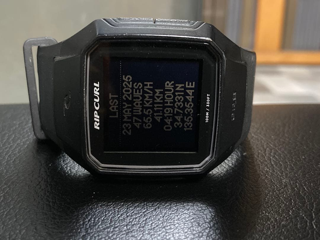 RIP CURL SEARCH GPS 2 ブラック　GPS接続確認済み