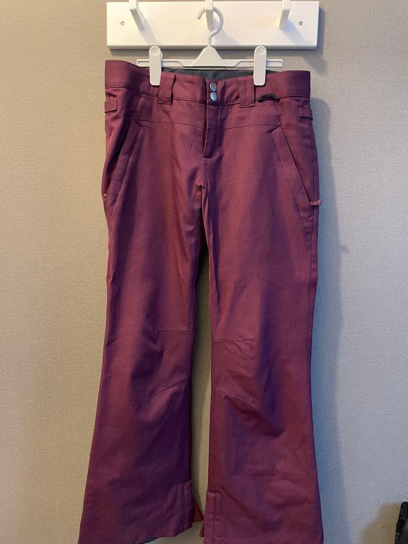 DC スノーボードウェア L バーガンディ