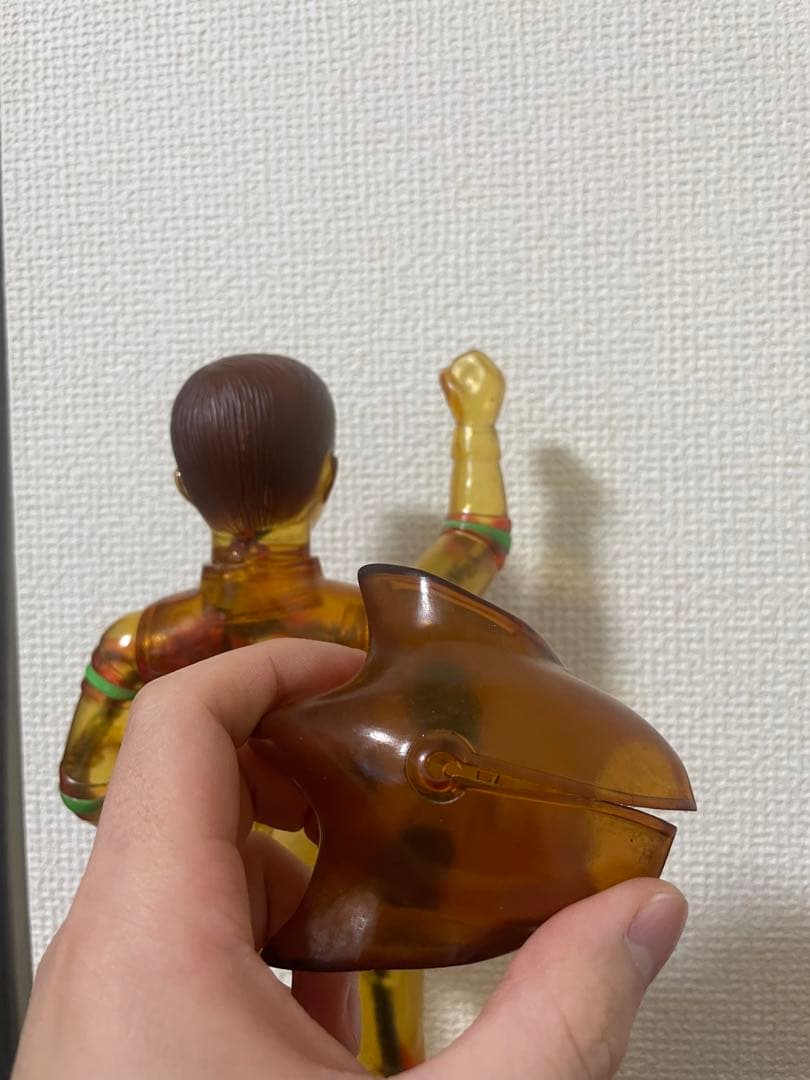 週末限定割引 トリプルファイター面取れクリア スケルトン ブルマァク 当時物