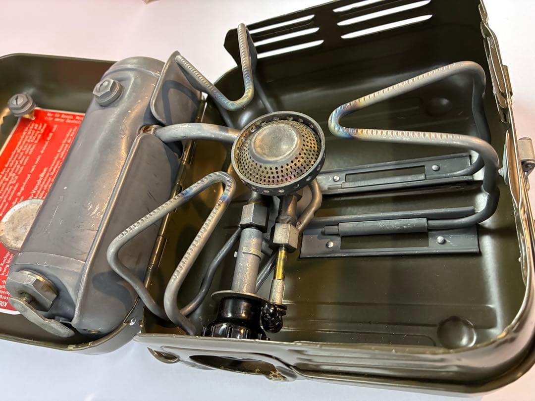 シングルバーナーコンロ 折りたたみ式 グレー