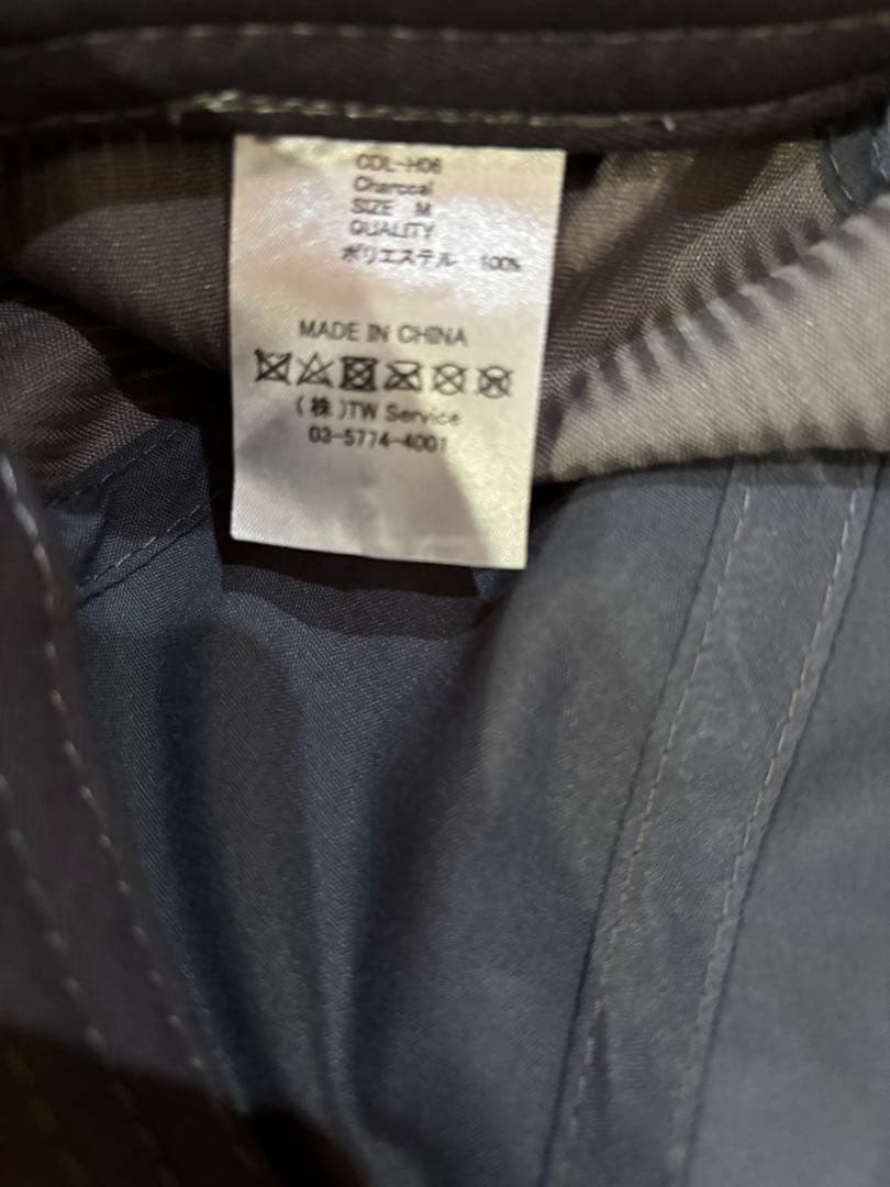 CDL Corduroy Cap キャップ　Charcoal 登坂広臣