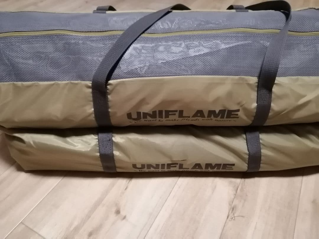 UNIFLAME　revoタープL　メッシュウォールLセット　フルメッシュ