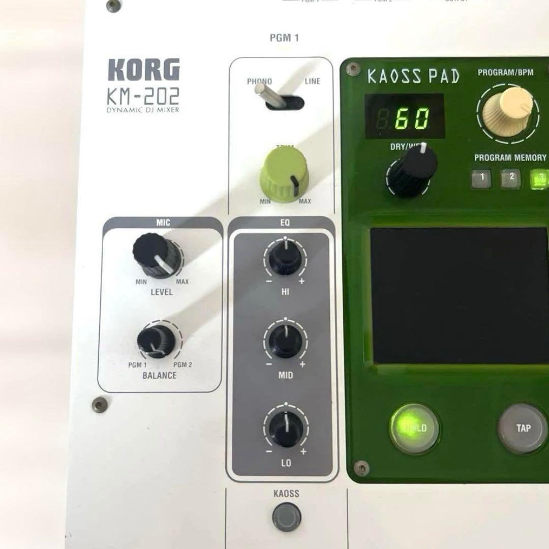 【Kou】KORG KM-202 DJミキサー コルグ