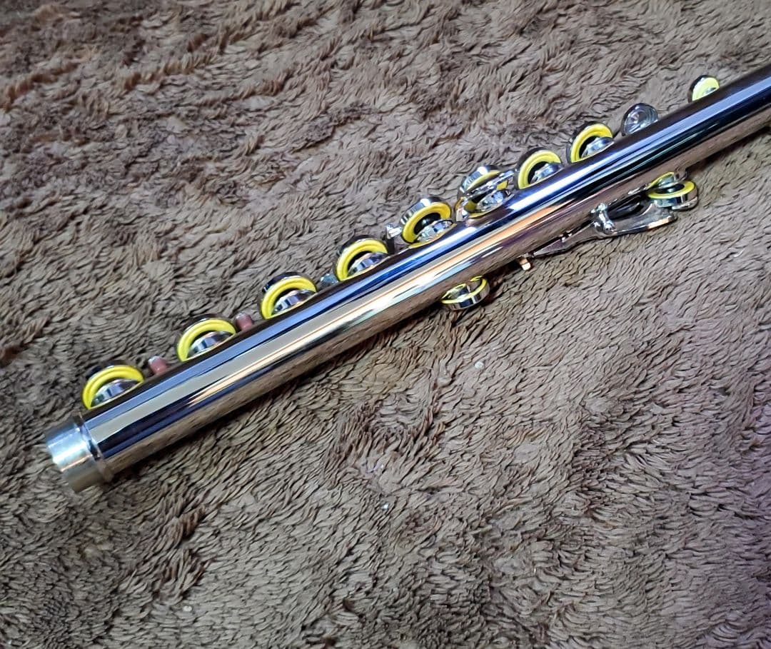 【ほぼ新品】JINXIN フルート U字 頭部管　セット