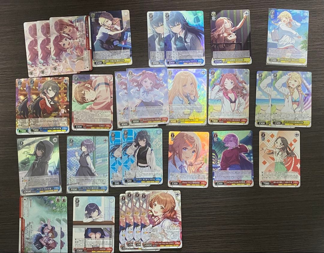 k*t様 ヴァイスシュヴァルツ 学園アイドルマスター　扉門　優勝　デッキ　sr