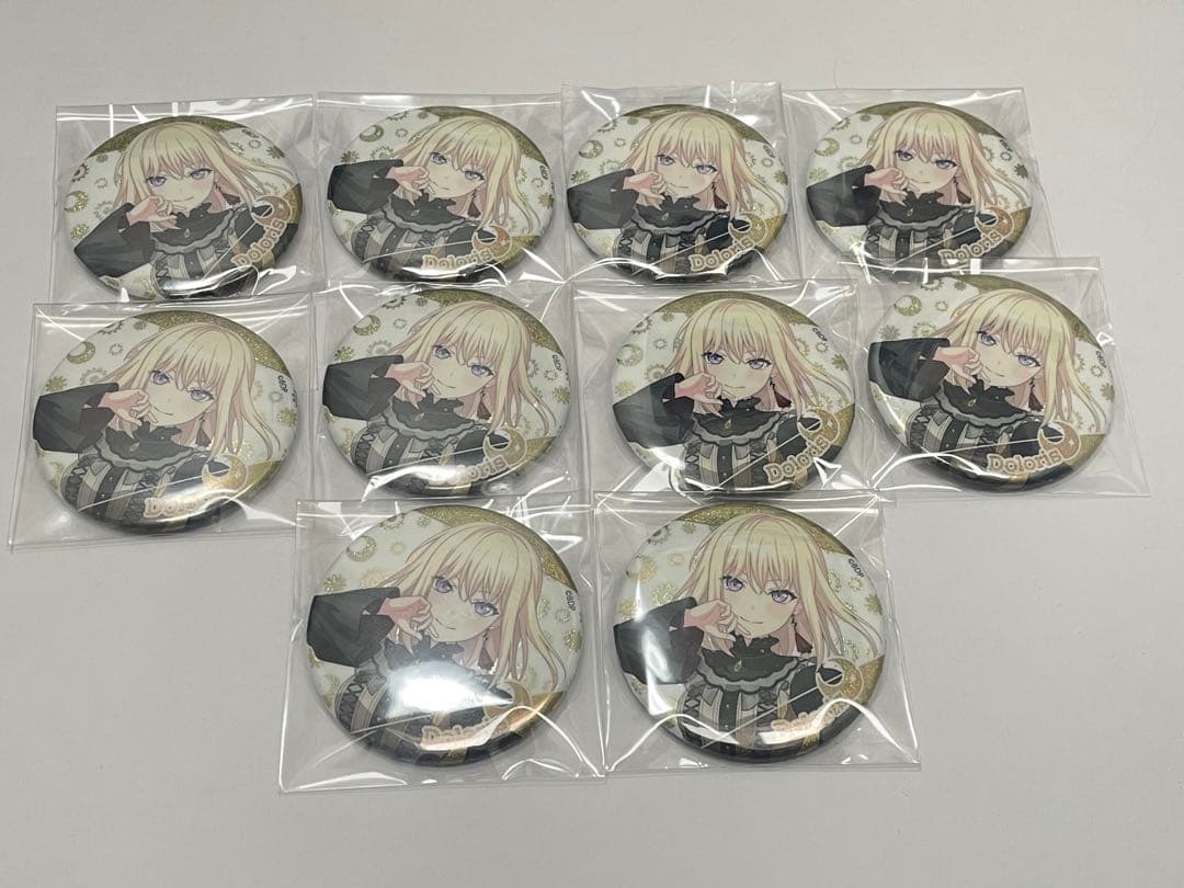 バンドリ 10th anniversary缶バッジ ドロリス　10点