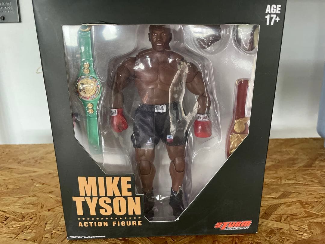 マイクタイソン　フィギュア　可動　美品