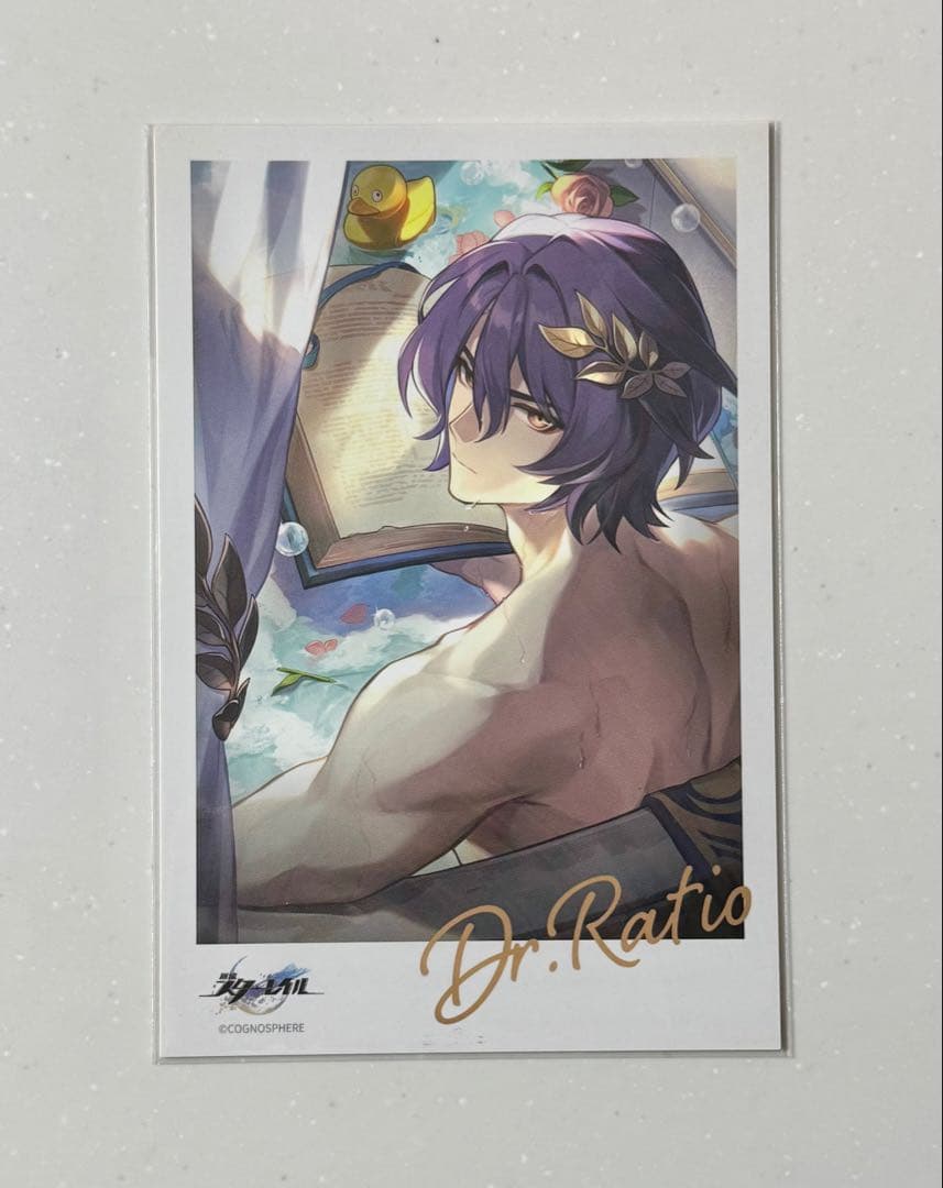 崩壊スターレイル スタレ コミケ Dr.レイシオ ポストカード ポスカ