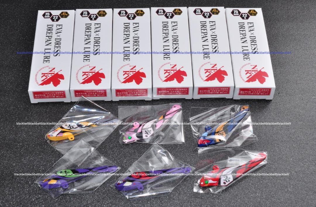 エヴァンゲリオン ドレパンルアー EVA×DRESS 6個セット シークレット有