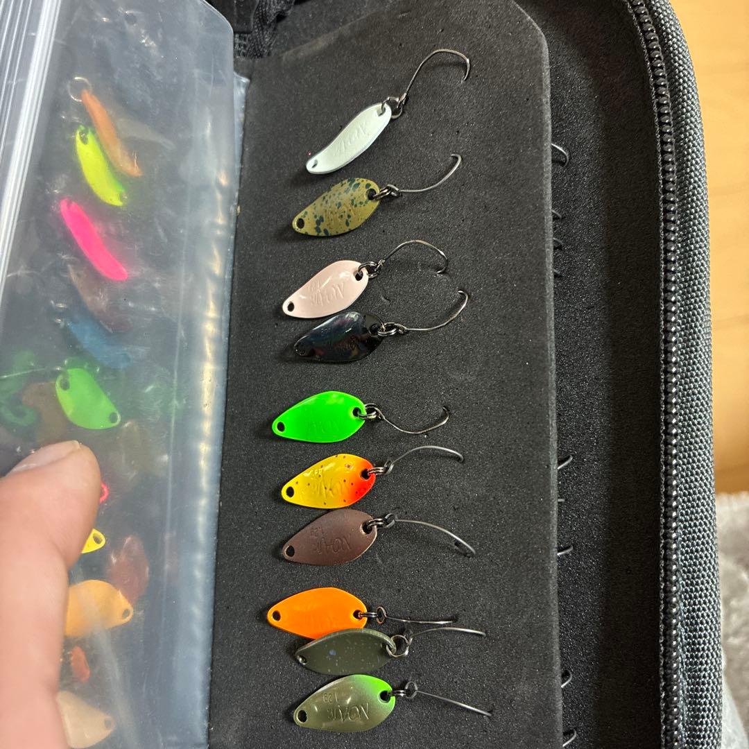 管理釣り場　スプーンセット売り