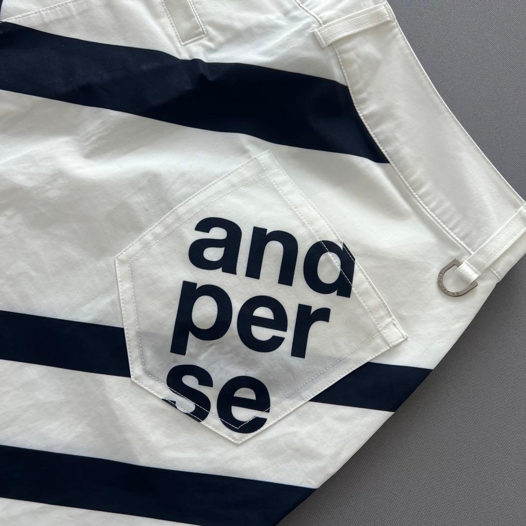 and per se アンパスィ　セットアップ　ロゴ　レディース　ゴルフ　LM