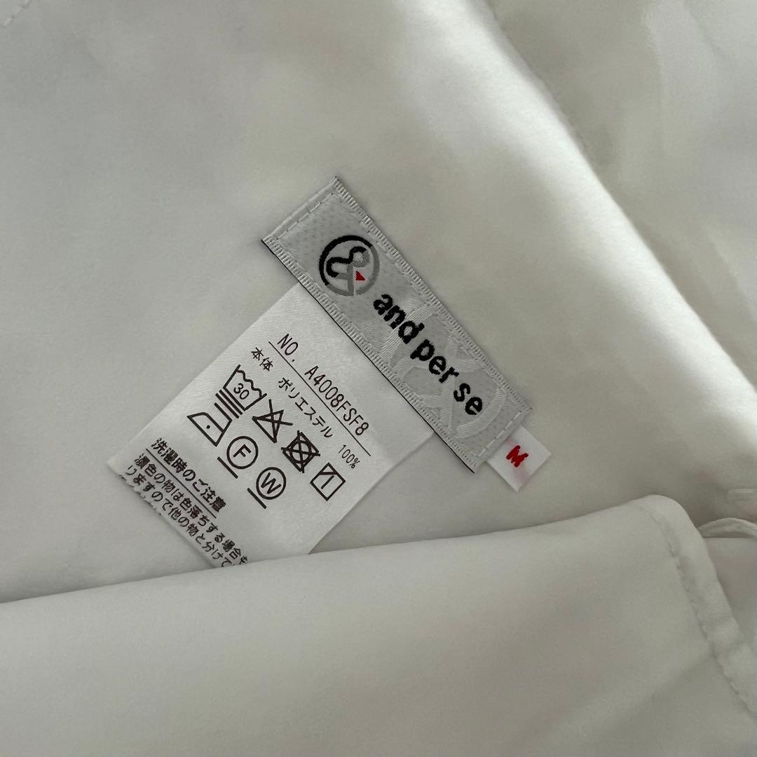 and per se アンパスィ　セットアップ　ロゴ　レディース　ゴルフ　LM