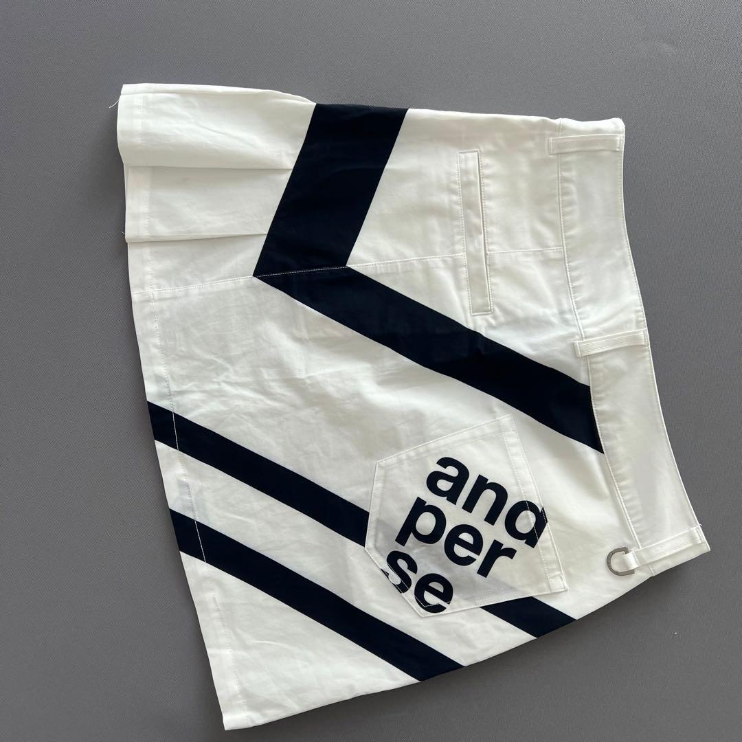 and per se アンパスィ　セットアップ　ロゴ　レディース　ゴルフ　LM