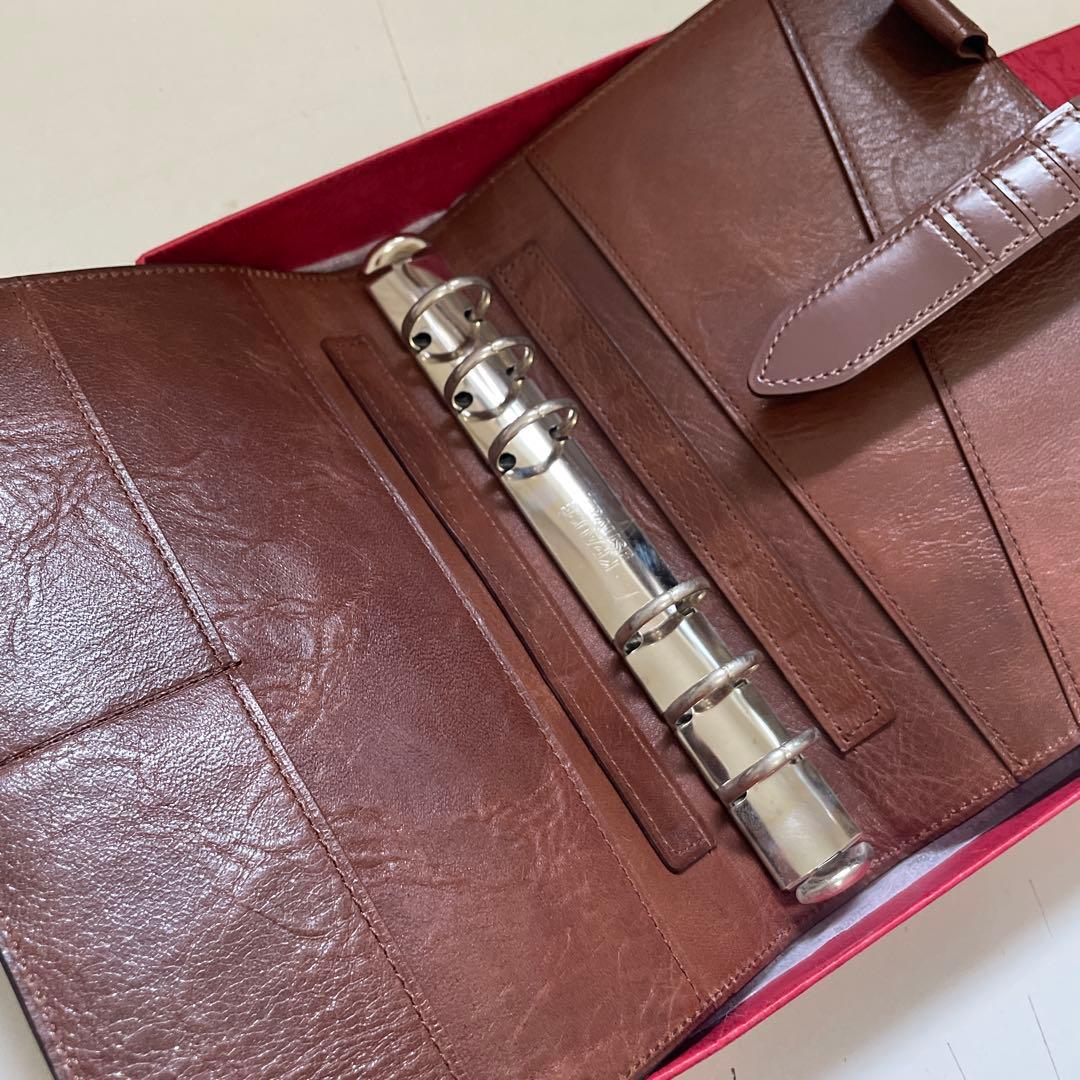 ガールズ＆パンツァー 本革システム手帳 馬革 未使用 武部沙織 ガルパン