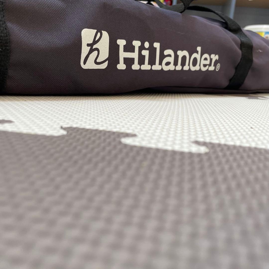 【室内使用美品】ハイランダー ウッドロールトップテーブル90 & ペアマグ特典付