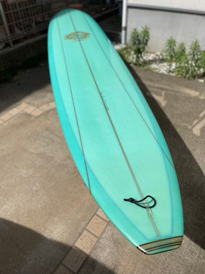 【NALU】ディックブリューワー本人シェイプ 9'6 シングル 美品