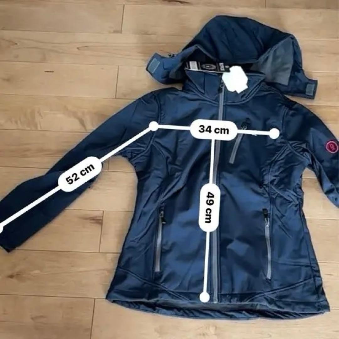 XLサイズ ジャケット スキージャケット フード取り外し フリース裏地 撥水加工