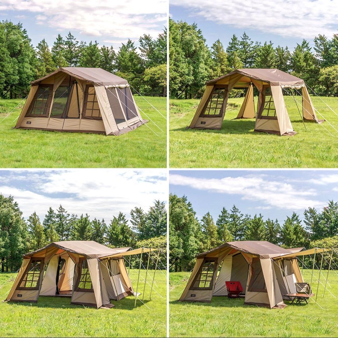 小川テント　オーナーロッジ タイプ78R 設営3回、宿泊1泊のみ