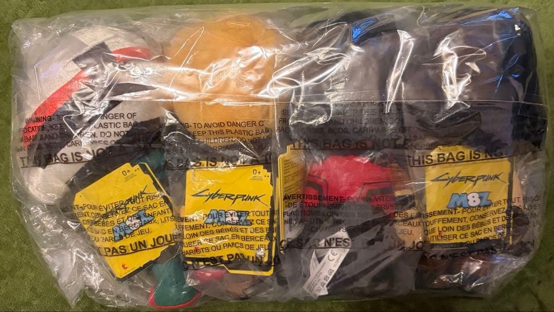 サイバーパンク2077 ぬいぐるみセット バラ不可 ジョニーシルヴァーバンド