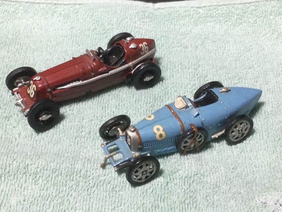 Maserati 8 CM & Bugatti Type 35 ミニカーセット