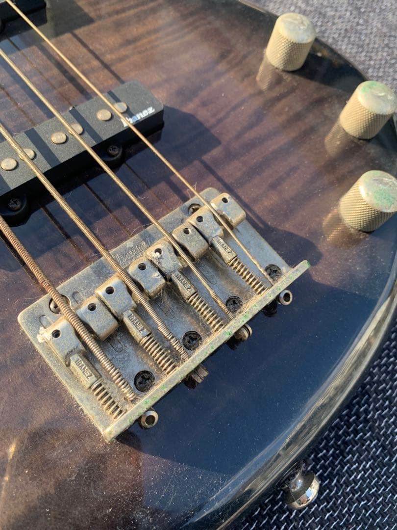 中古アイバニーズIbanez GioジオGSR450エレキベース ブラックグレー