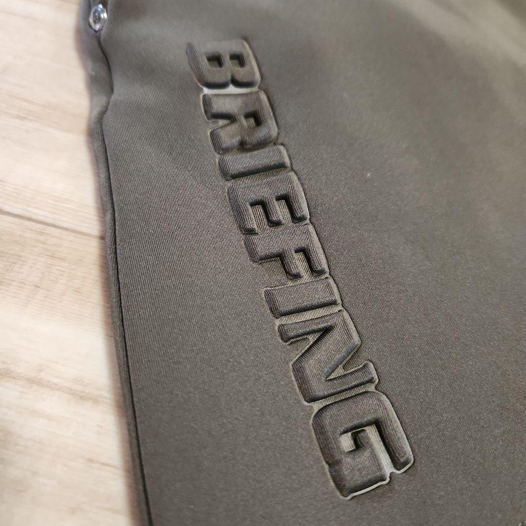 美品✦BRIEFING✦3D LOGO スカート✦ オリーブ✦ S